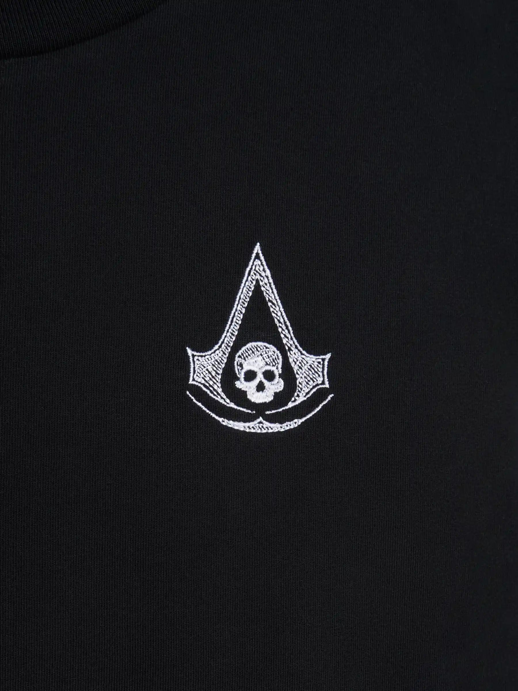 Assassin's Creed Black Flag maglietta cotone bio