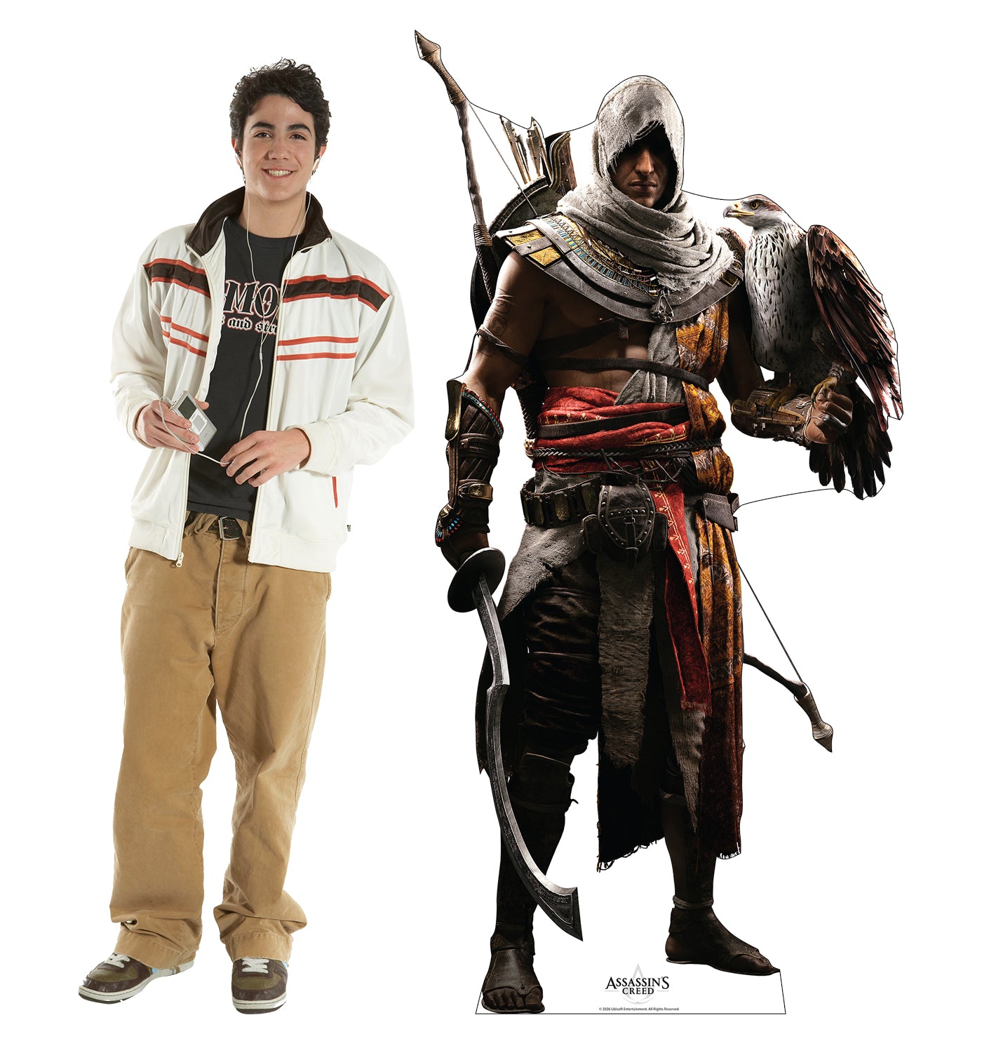 Ubisoft Assassin's Creed Origins sagoma Bayek 175 cm