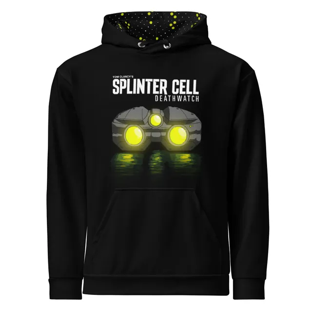 Ubisoft Splinter Cell Deathwatch felpa cappuccio unisex