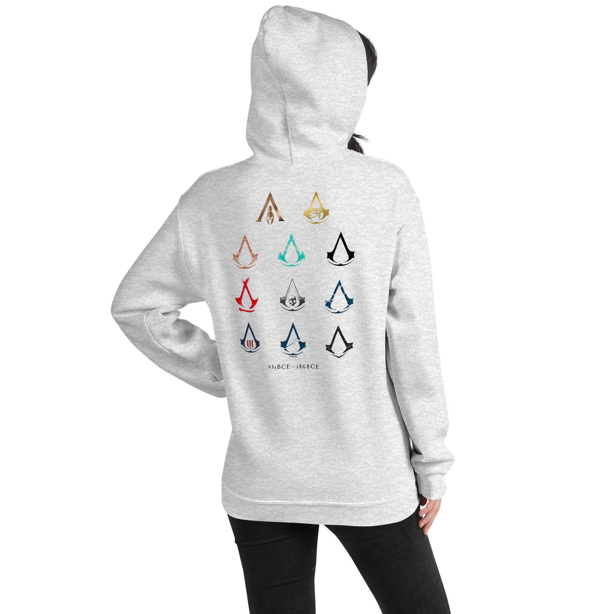 UBICollectibles Assassin's Creed Full Sync felpa cappuccio L