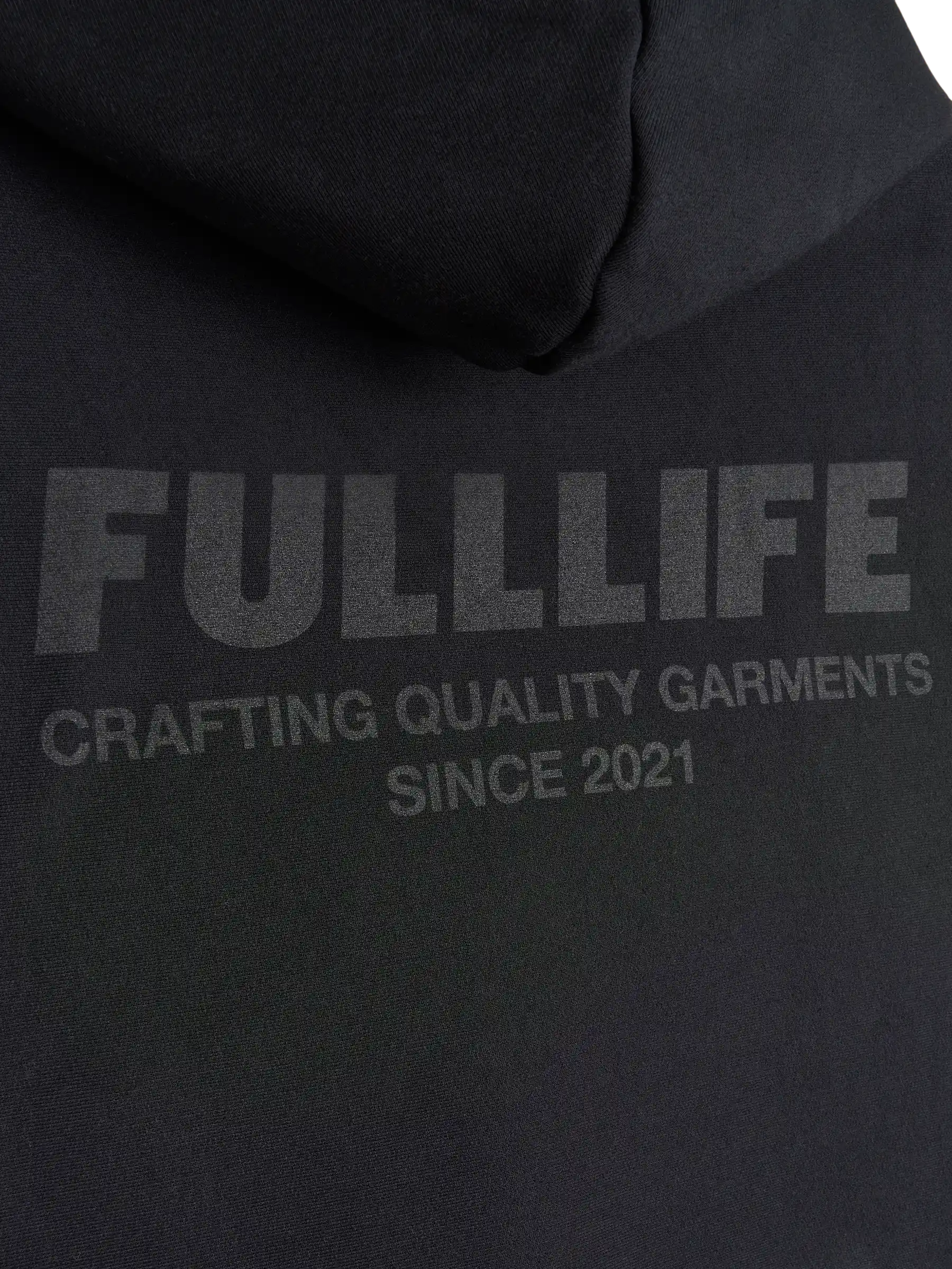 Fulllife Signature Hoodie felpa cotone bio