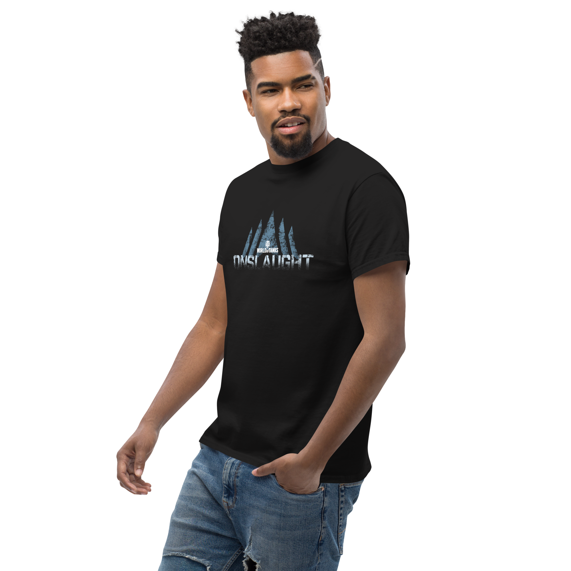 World of Tanks Onslaught 2025 T-shirt cotone unisex