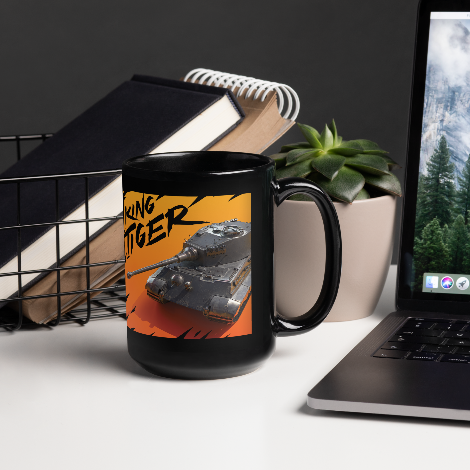 World of Tanks TankFest 2025 Key Art Tazza Ceramica 15 oz