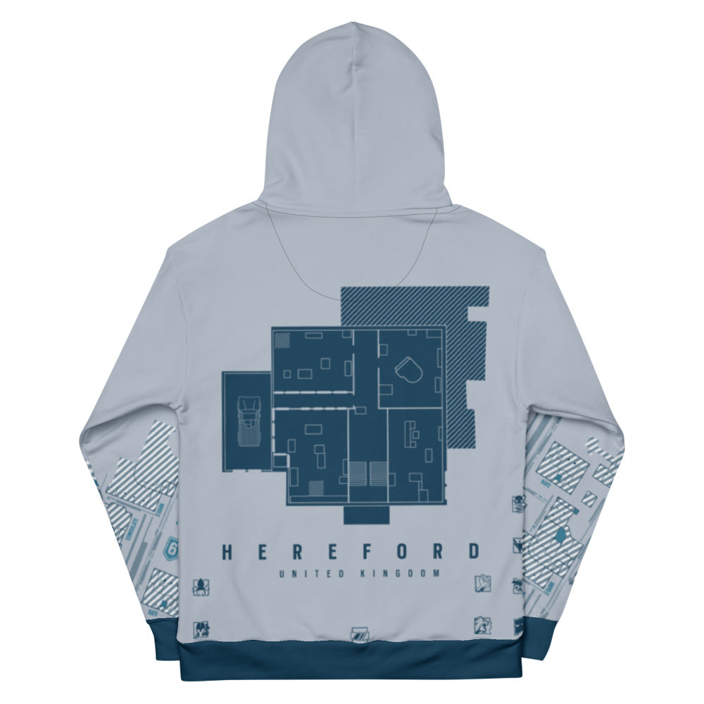 Ubisoft Rainbow Six Siege Hereford Base felpa cappuccio unisex