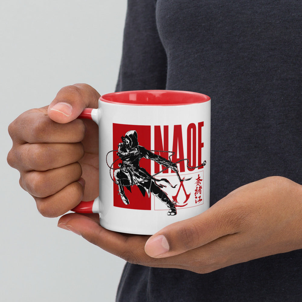 UBICollectibles Assassin's Creed Shadows Naoe tazza ceramica 11 oz interno colorato