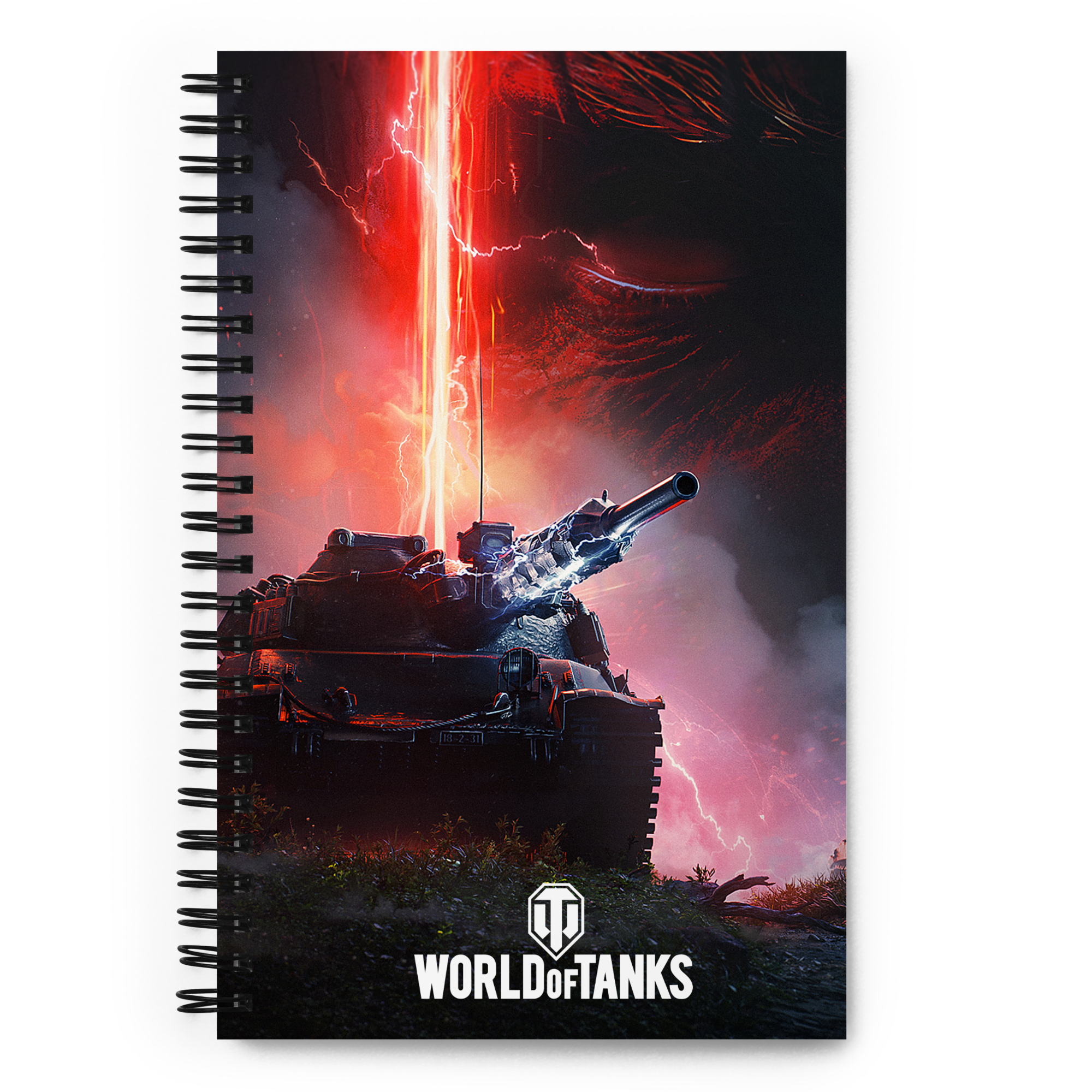 World of Tanks Waffentrager quaderno spiralato puntinato