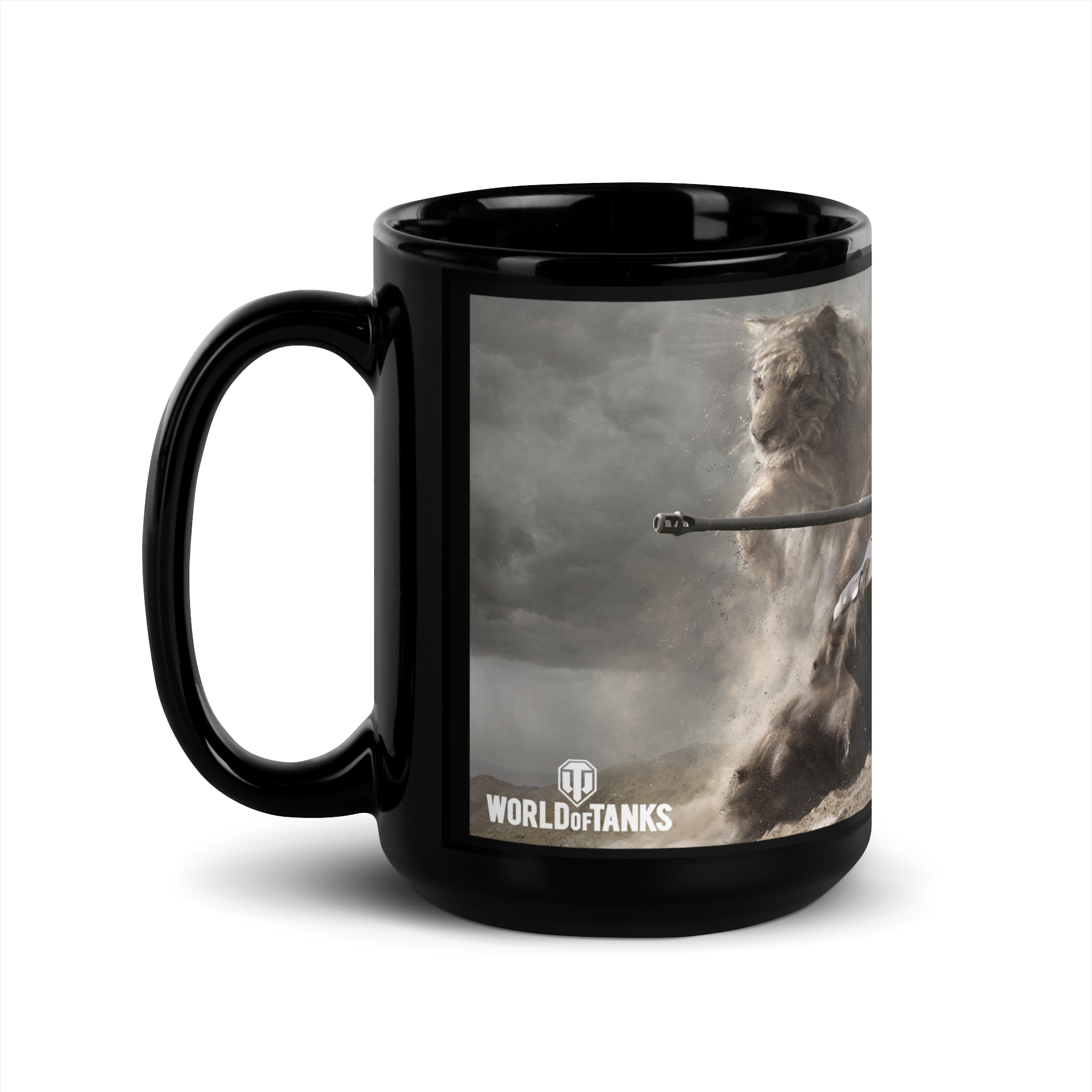 World of Tanks TankFest 2025 Tiger II tazza ceramica nera