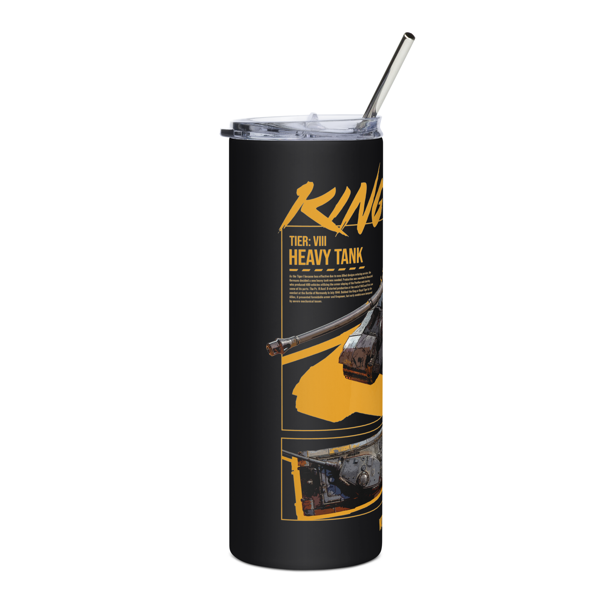 World of Tanks King Tiger TankFest 2025 tazza termica 600 ml