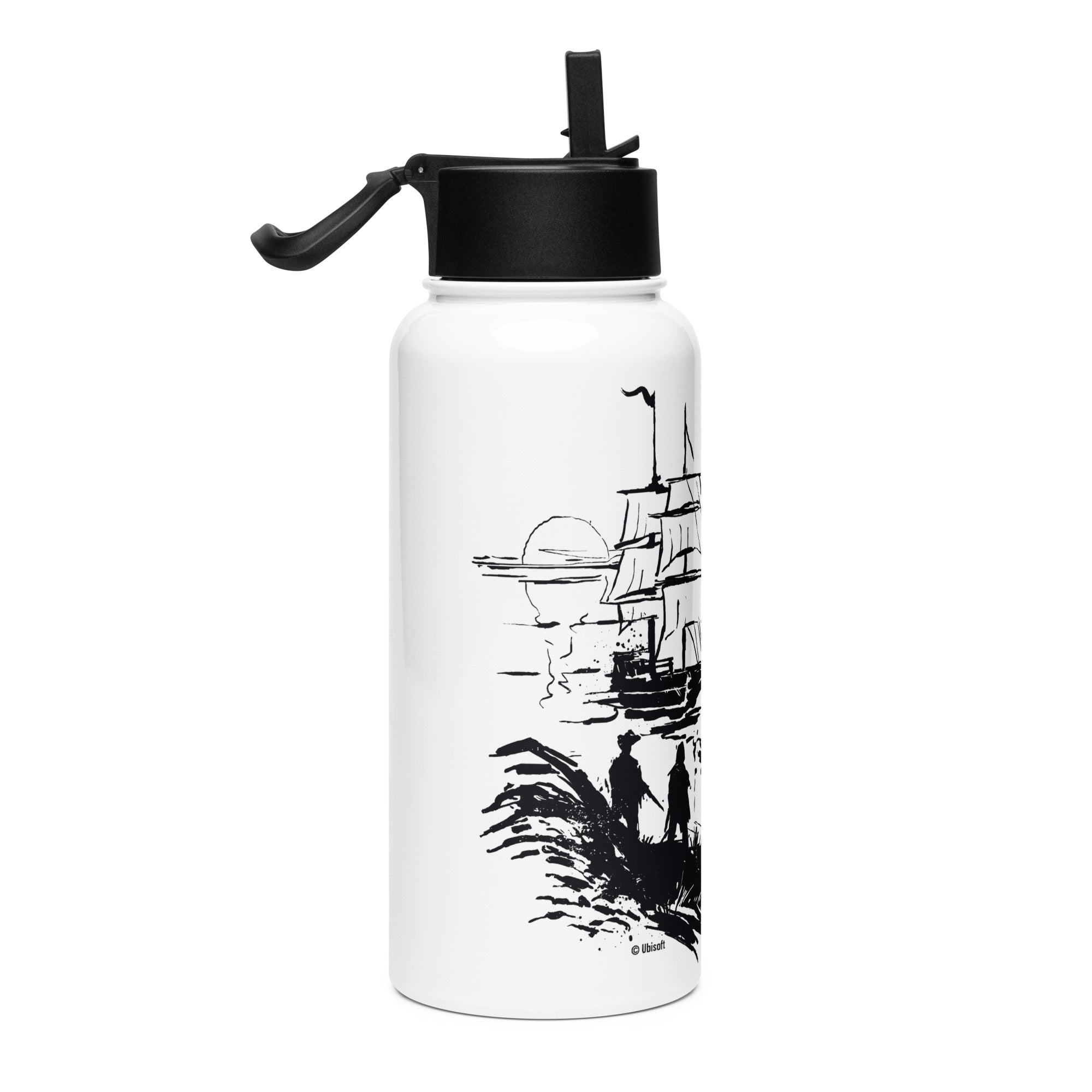 Assassin's Creed Black Flag Resynced borraccia 950 ml acciaio