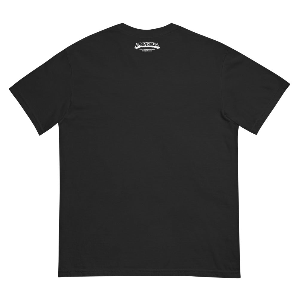 Ubisoft Brawlhalla Bodvar maglietta cotone nera unisex