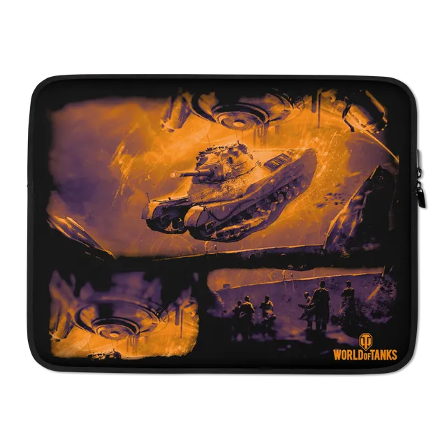 World of Tanks Halloween custodia laptop neoprene