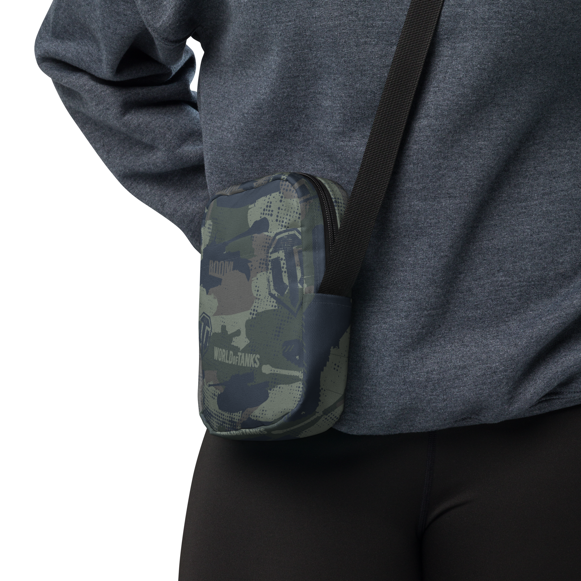 World of Tanks Camo Utility borsa tracolla mimetica