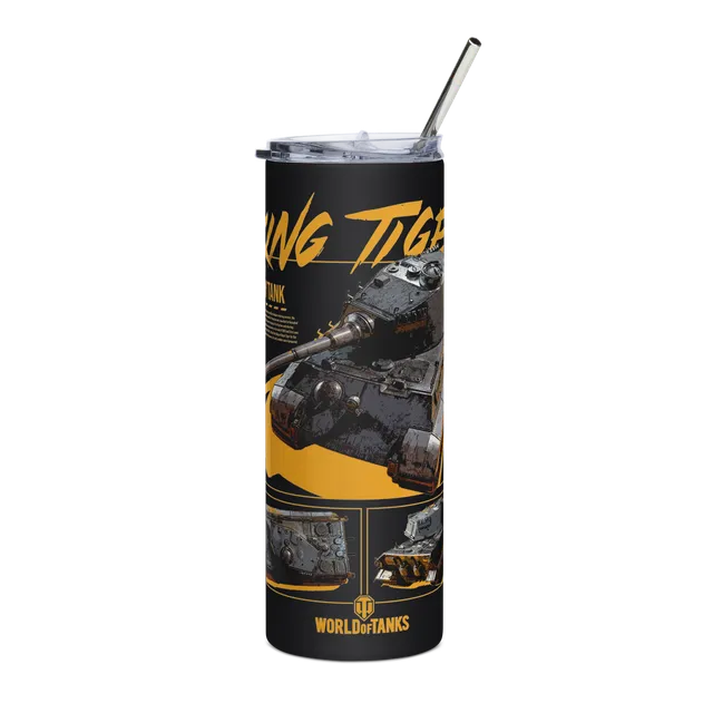 World of Tanks King Tiger TankFest 2025 tazza termica 600 ml