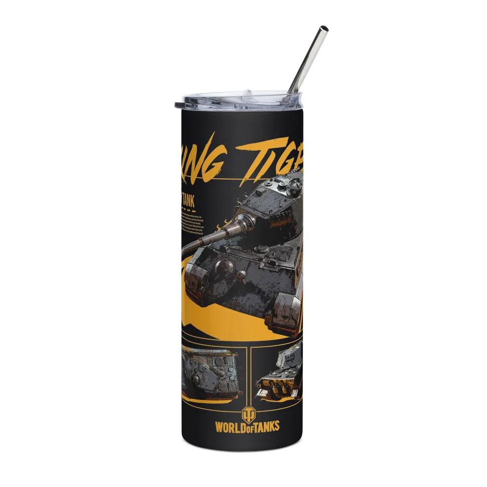 World of Tanks King Tiger TankFest 2025 tazza termica 600 ml