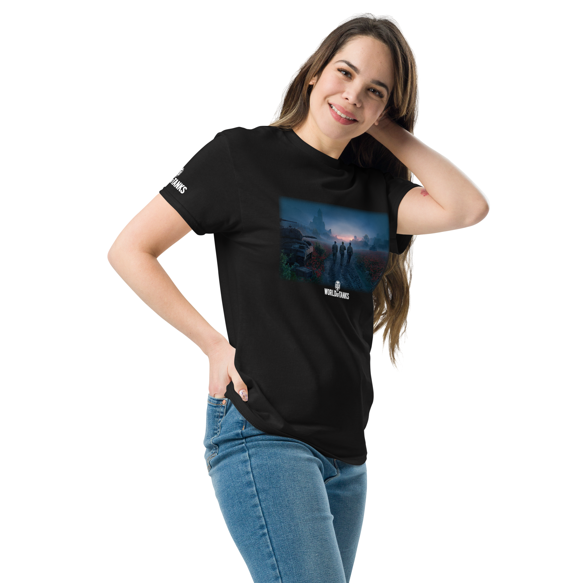 World of Tanks Victory Day 2025 t-shirt nera ufficiale