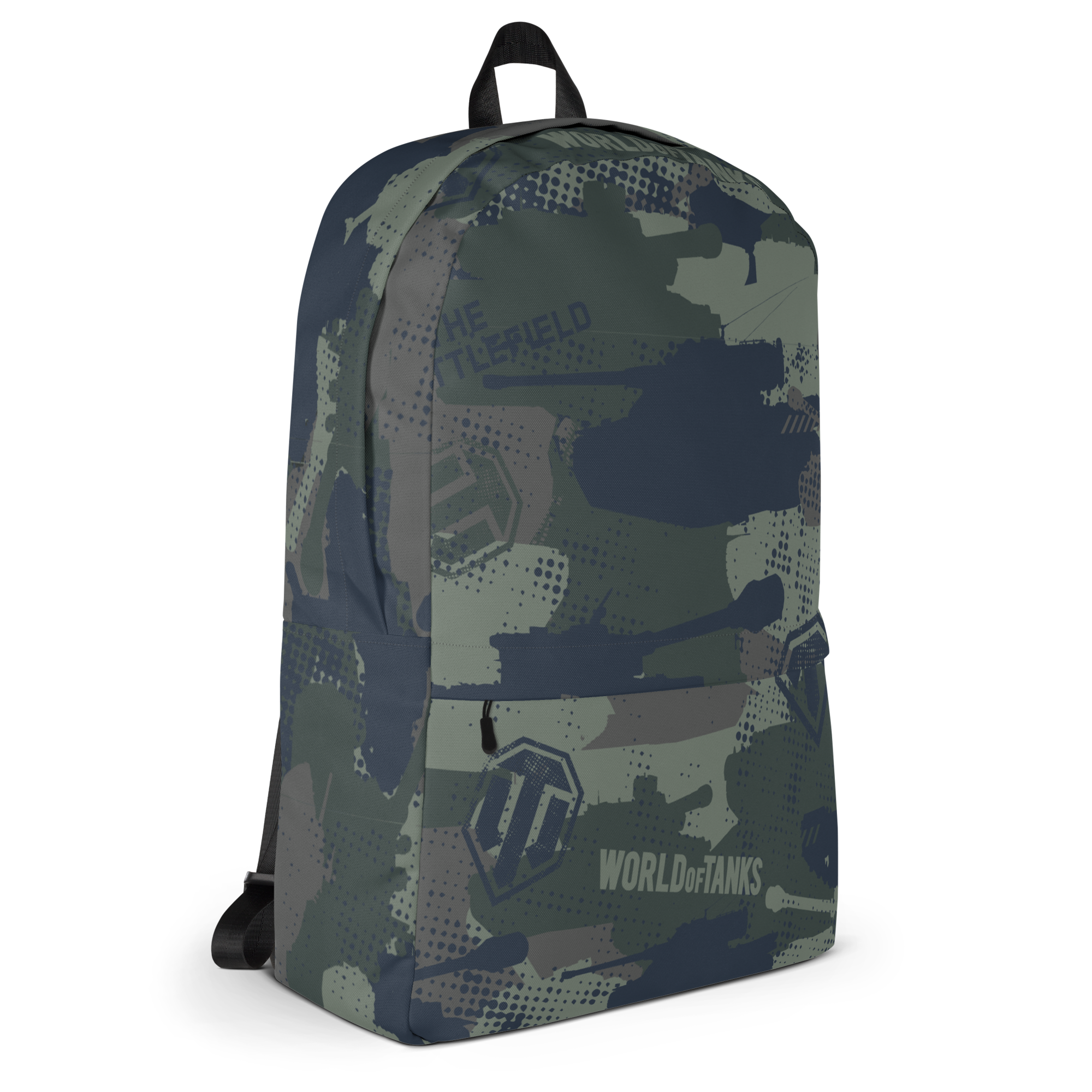 World of Tanks Camo zaino laptop 15 pollici
