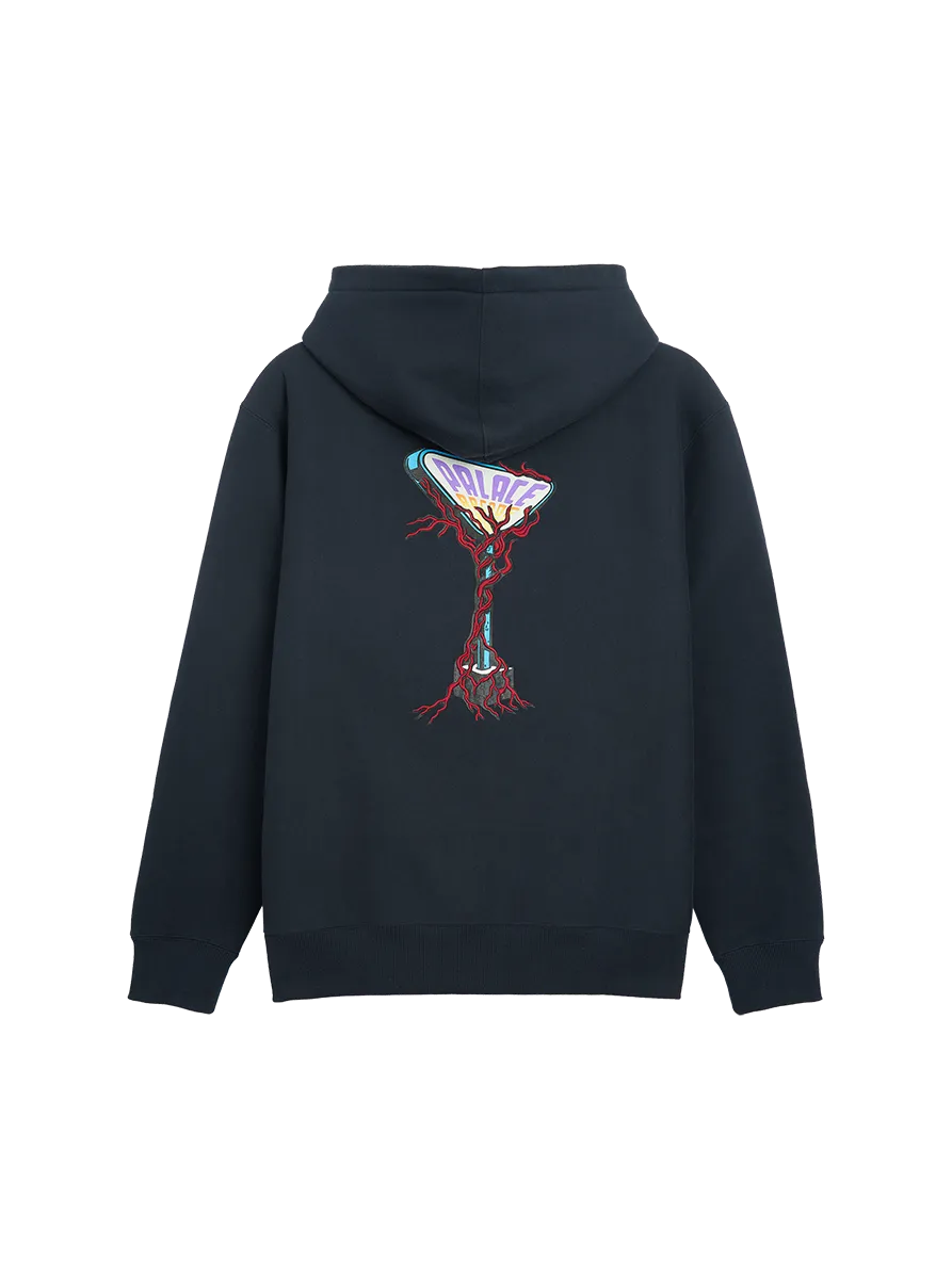 Stranger Things Palace Arcade felpa cappuccio cotone