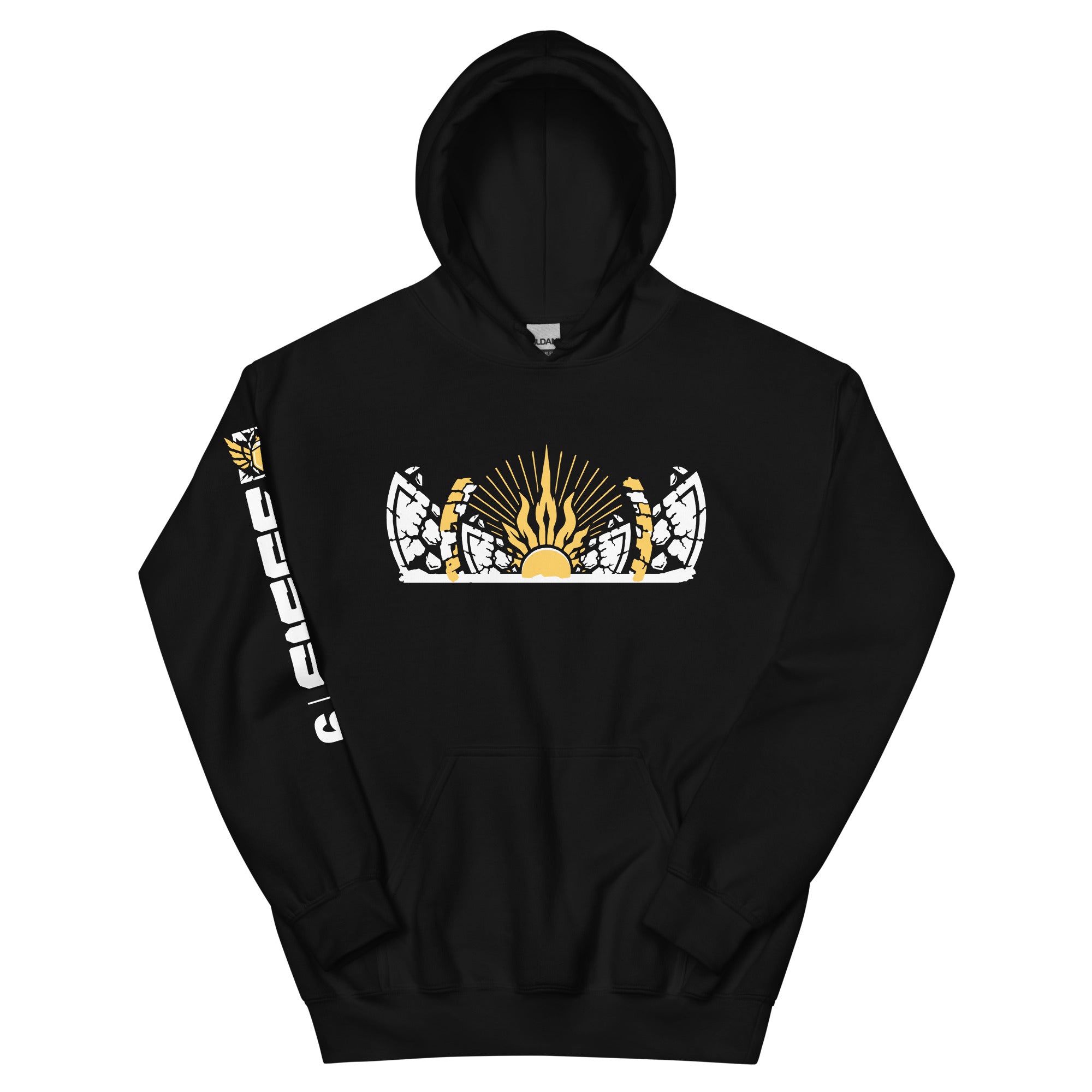 UBICollectibles Six Siege Split Fire felpa cappuccio nera L