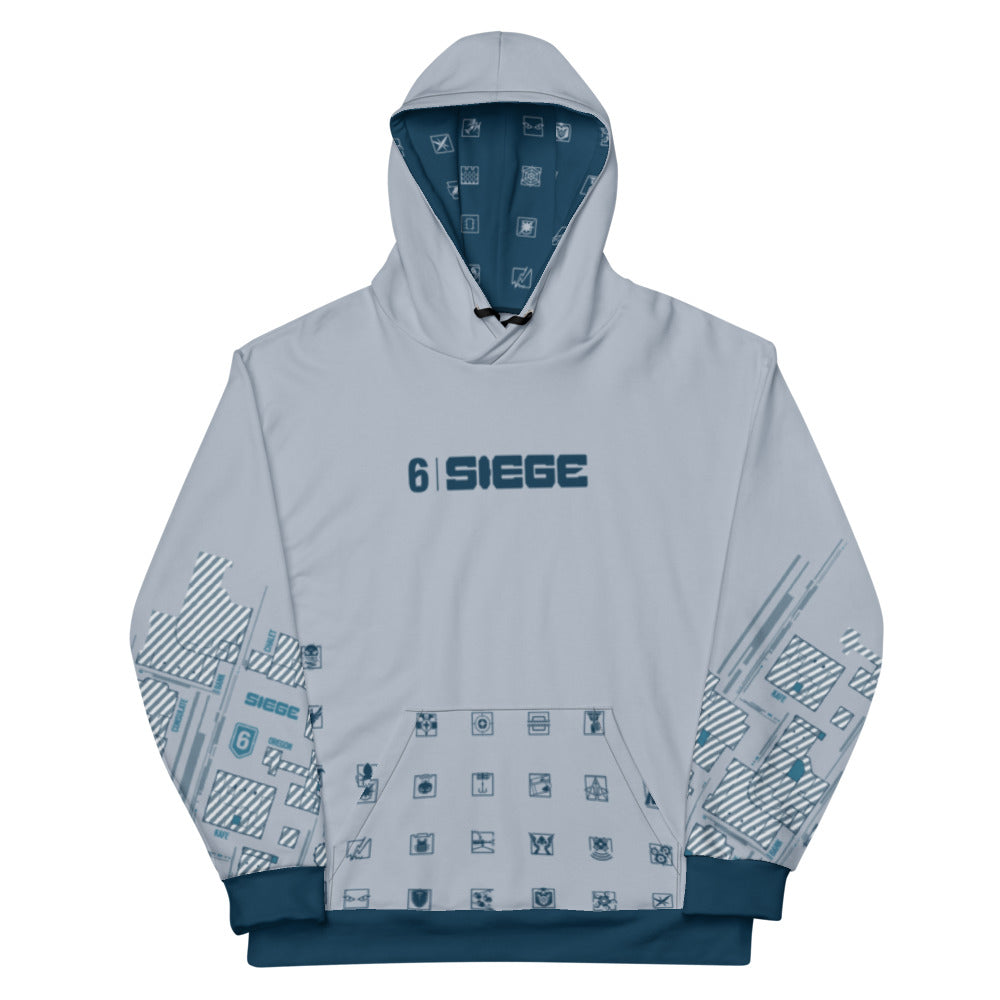 Ubisoft Rainbow Six Siege Hereford Base felpa cappuccio unisex