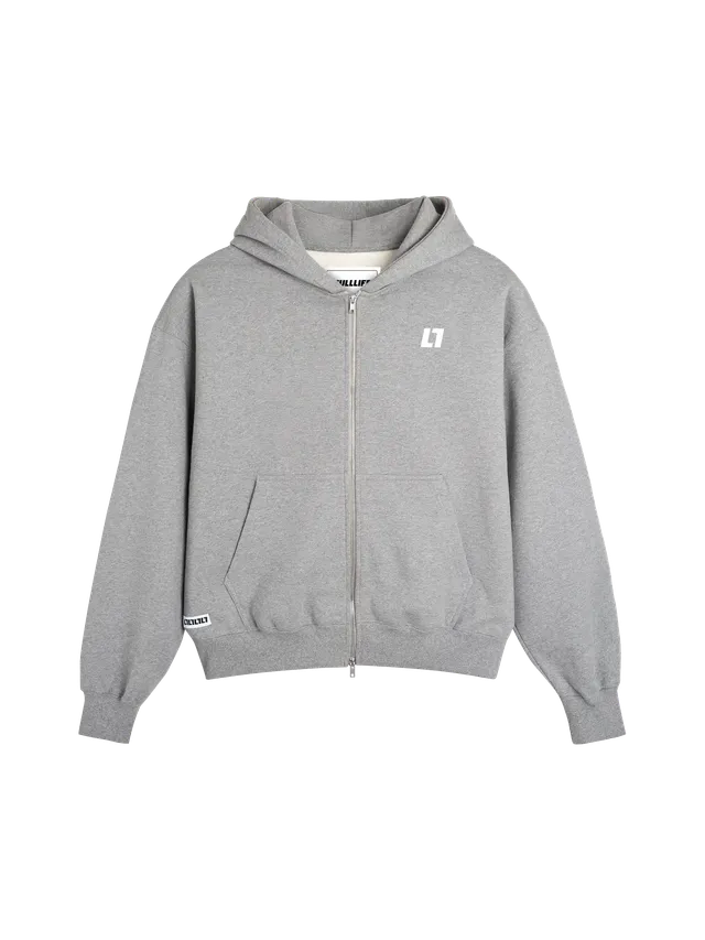 Fulllife Signature ZIP felpa con cappuccio cotone