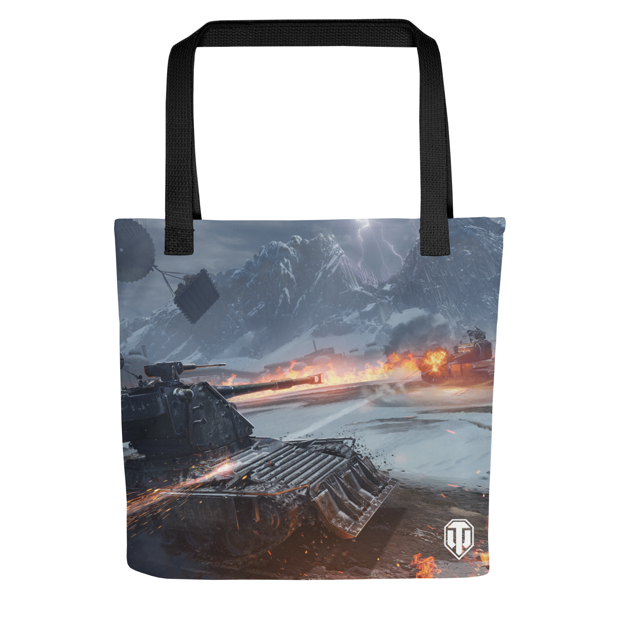 World of Tanks Steel Hunter tote bag shopper 39x39 poliestere