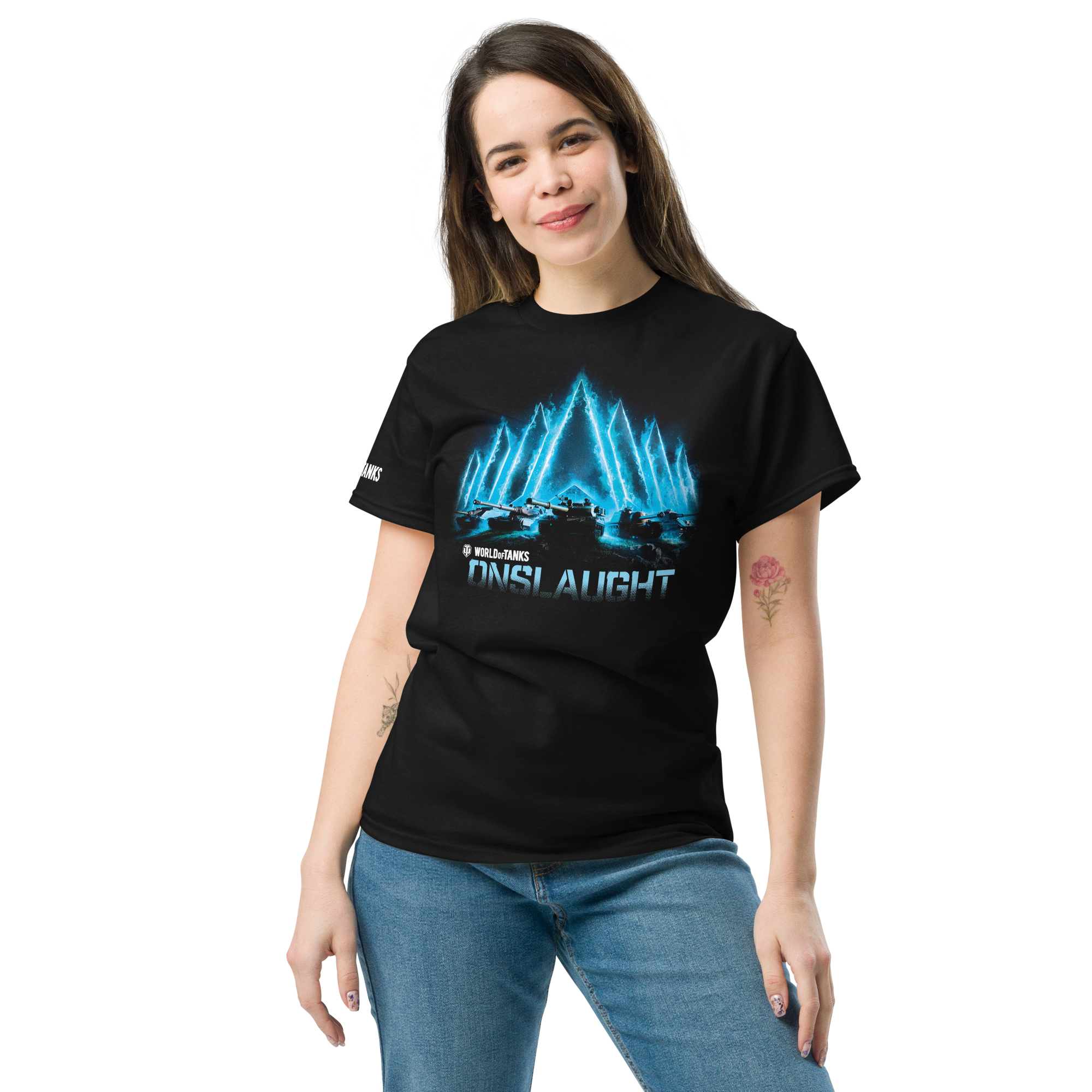 World of Tanks Onslaught Tee t-shirt cotone