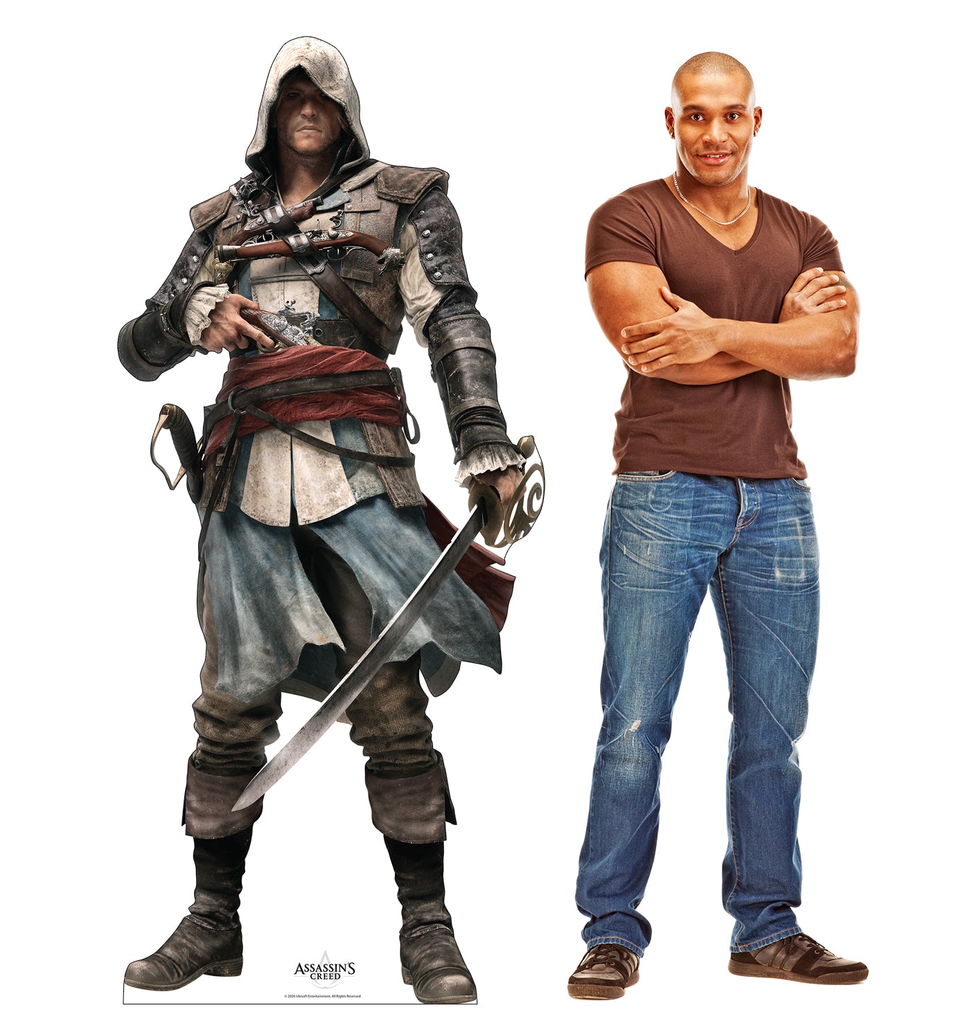UBICollectibles Assassin’s Creed Black Flag Kenway standee 71"