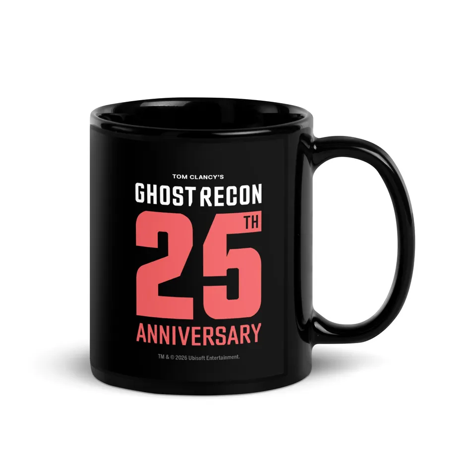 Ubisoft Ghost Recon tazza mug 25° anniversario ceramica
