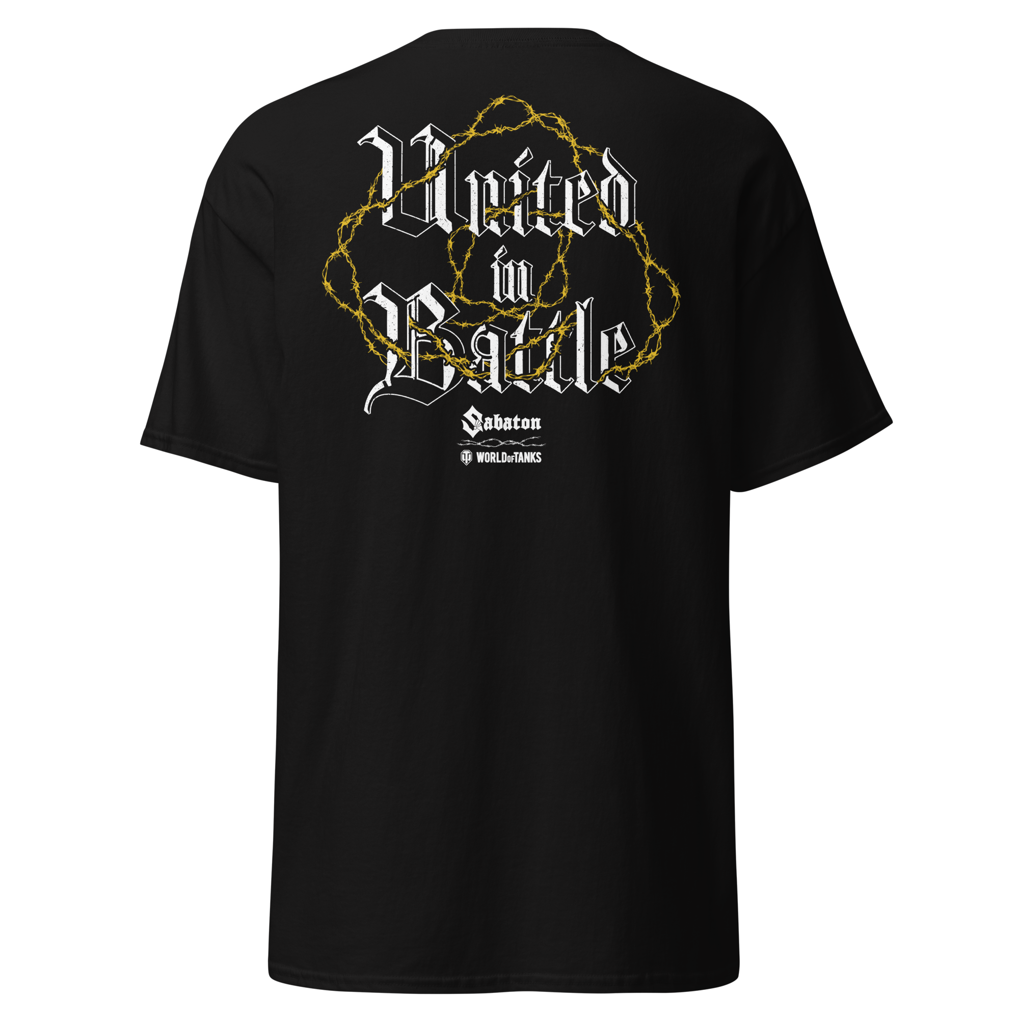 World of Tanks Sabaton United in Battle maglietta cotone unisex