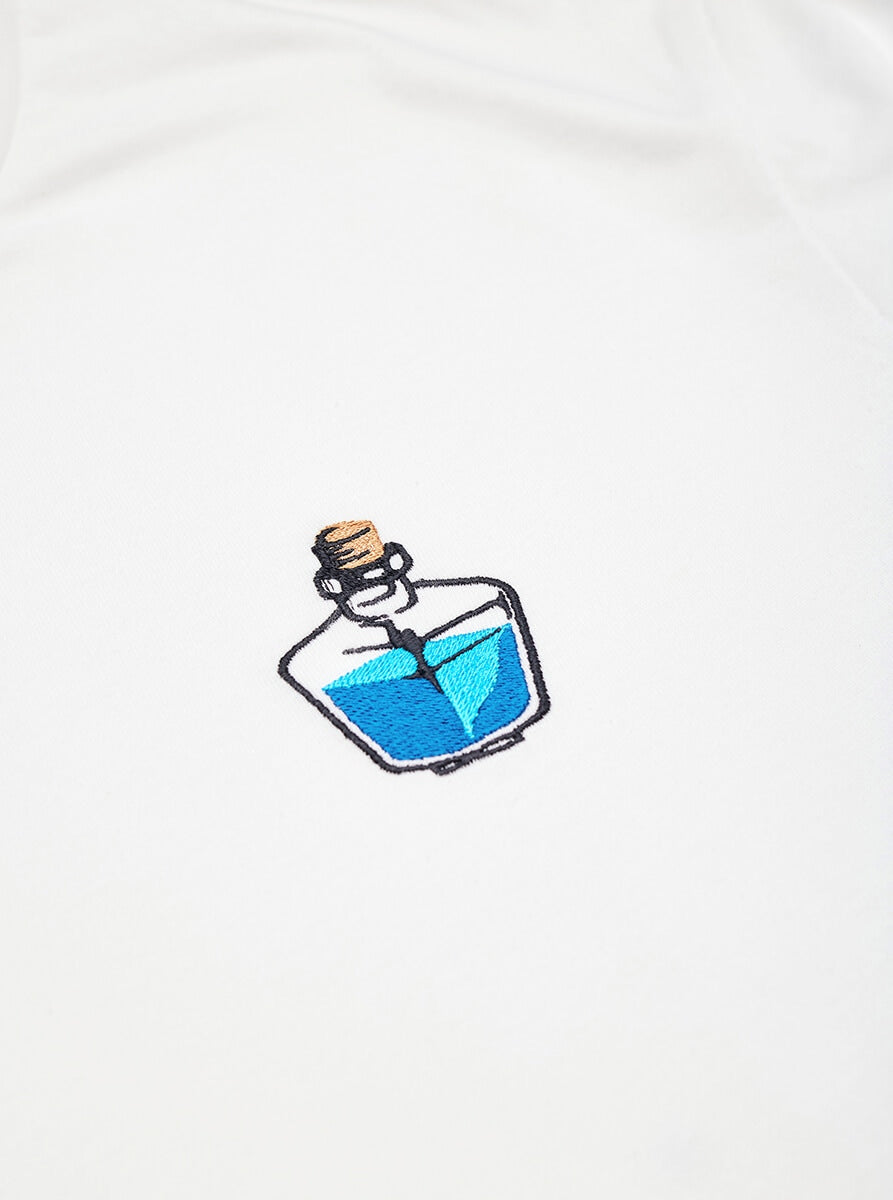 Fulllife Mana Potion maglietta ricamata cotone organico