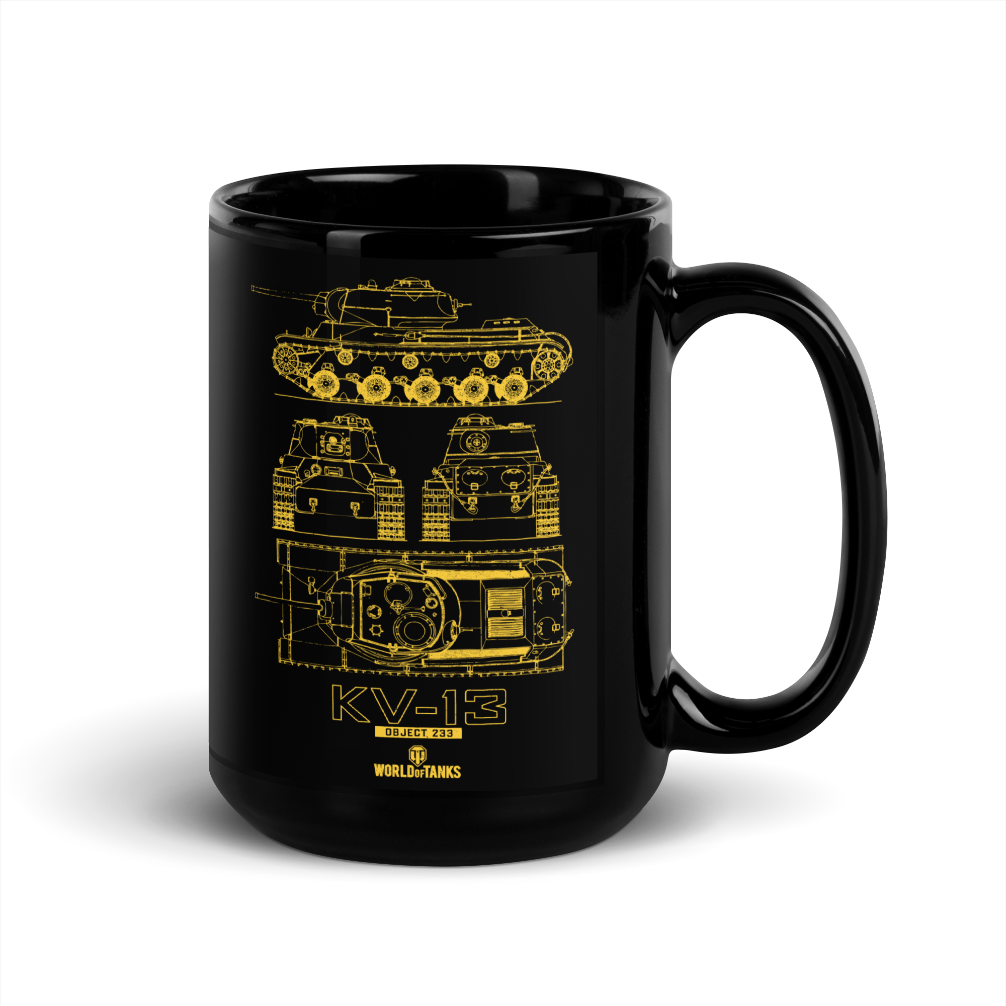 World of Tanks KV-13 Blueprint Tazza ceramica 443 ml