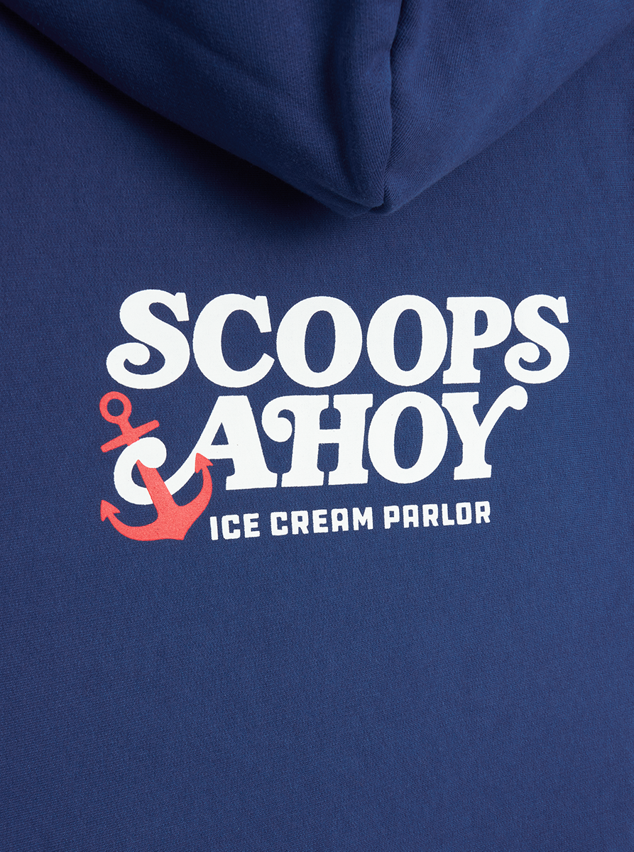 Fulllife Stranger Things Scoops Ahoy felpa cotone bio