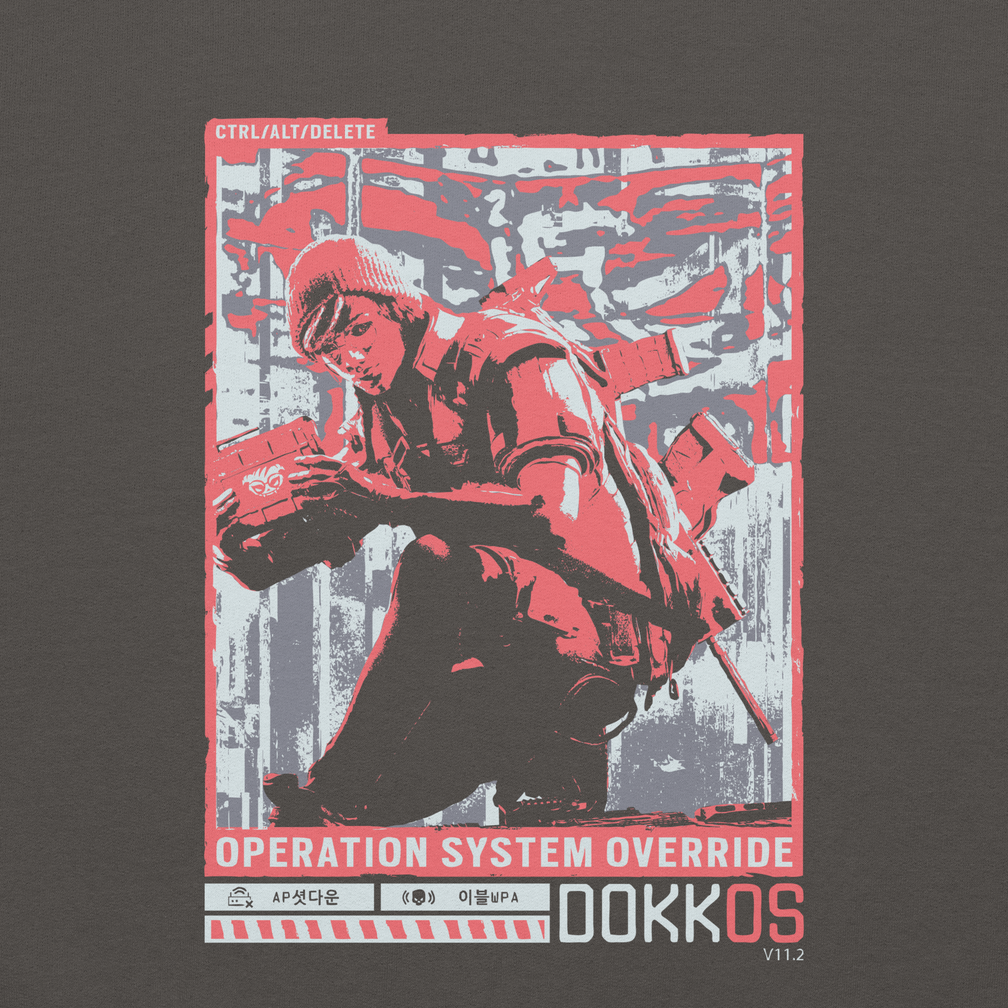 Ubisoft Six Siege Dokkaebi Override Felpa Cappuccio Unisex