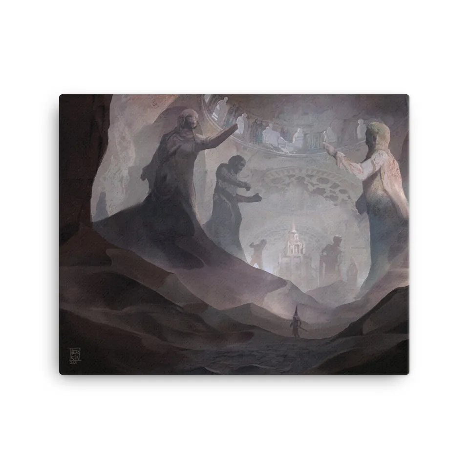 The Game Kitchen Blasphemous Eroded Statues tela ufficiale