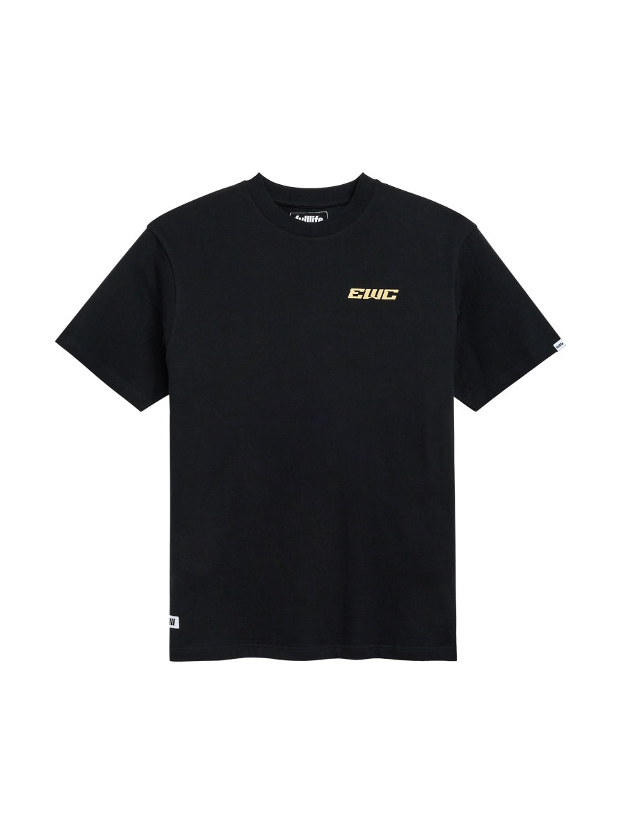 Fulllife EWC 2025 Premium t-shirt cotone bio nera