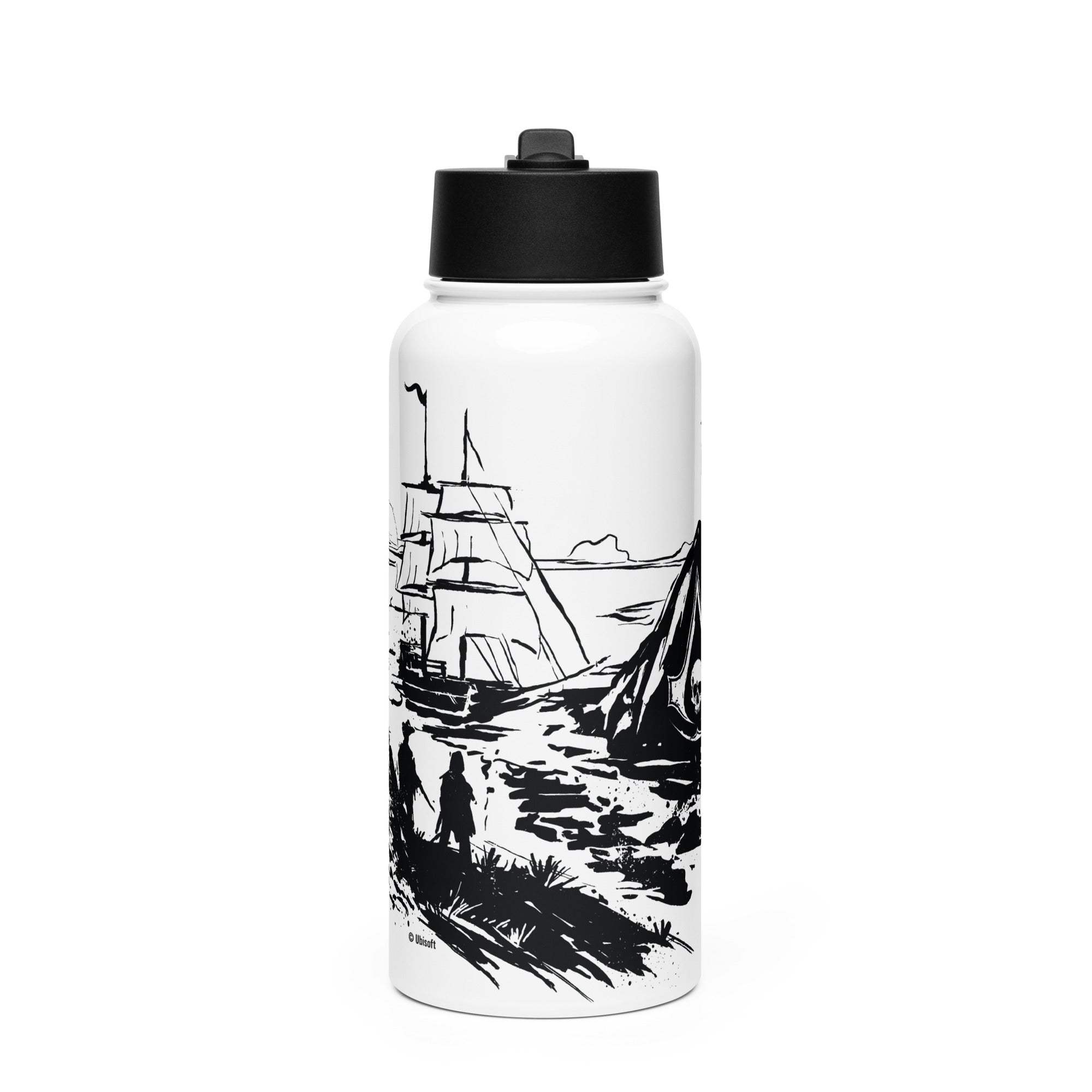 Assassin's Creed Black Flag Resynced borraccia 950 ml acciaio