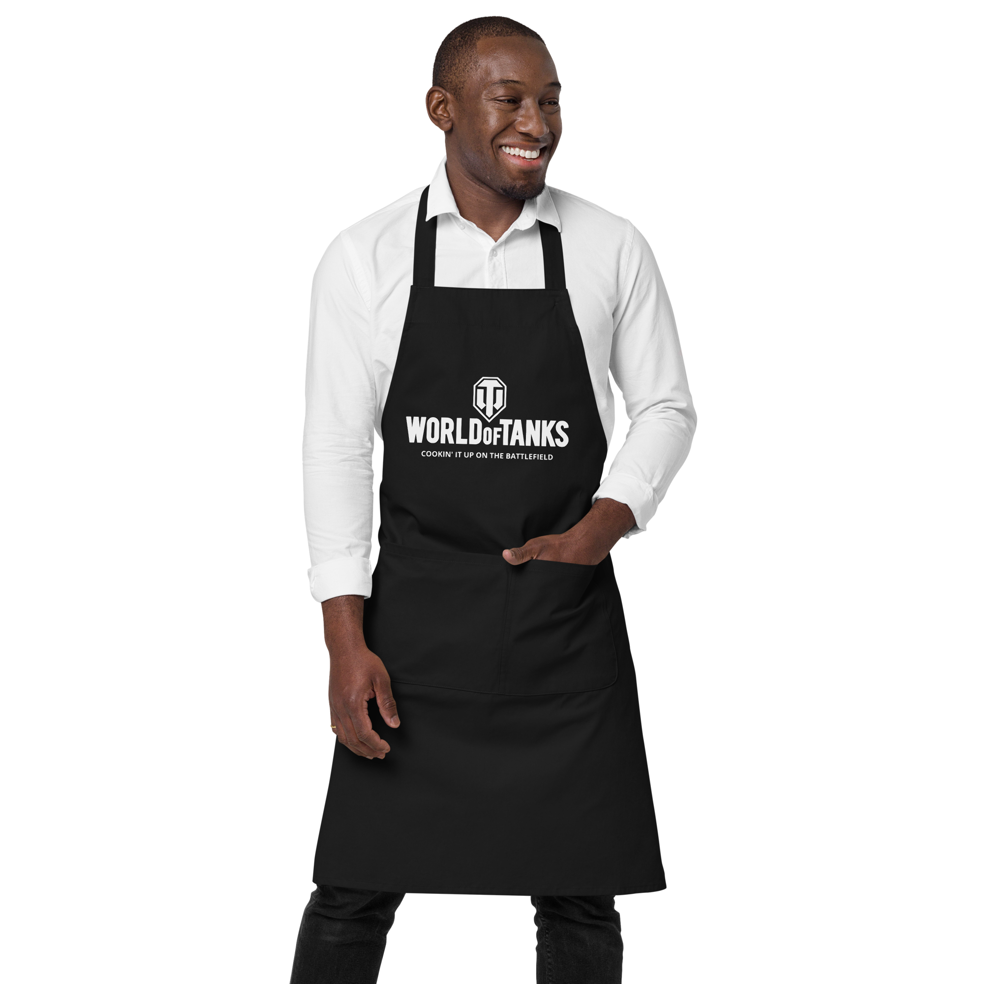 World of Tanks grembiule cucina cotone bio