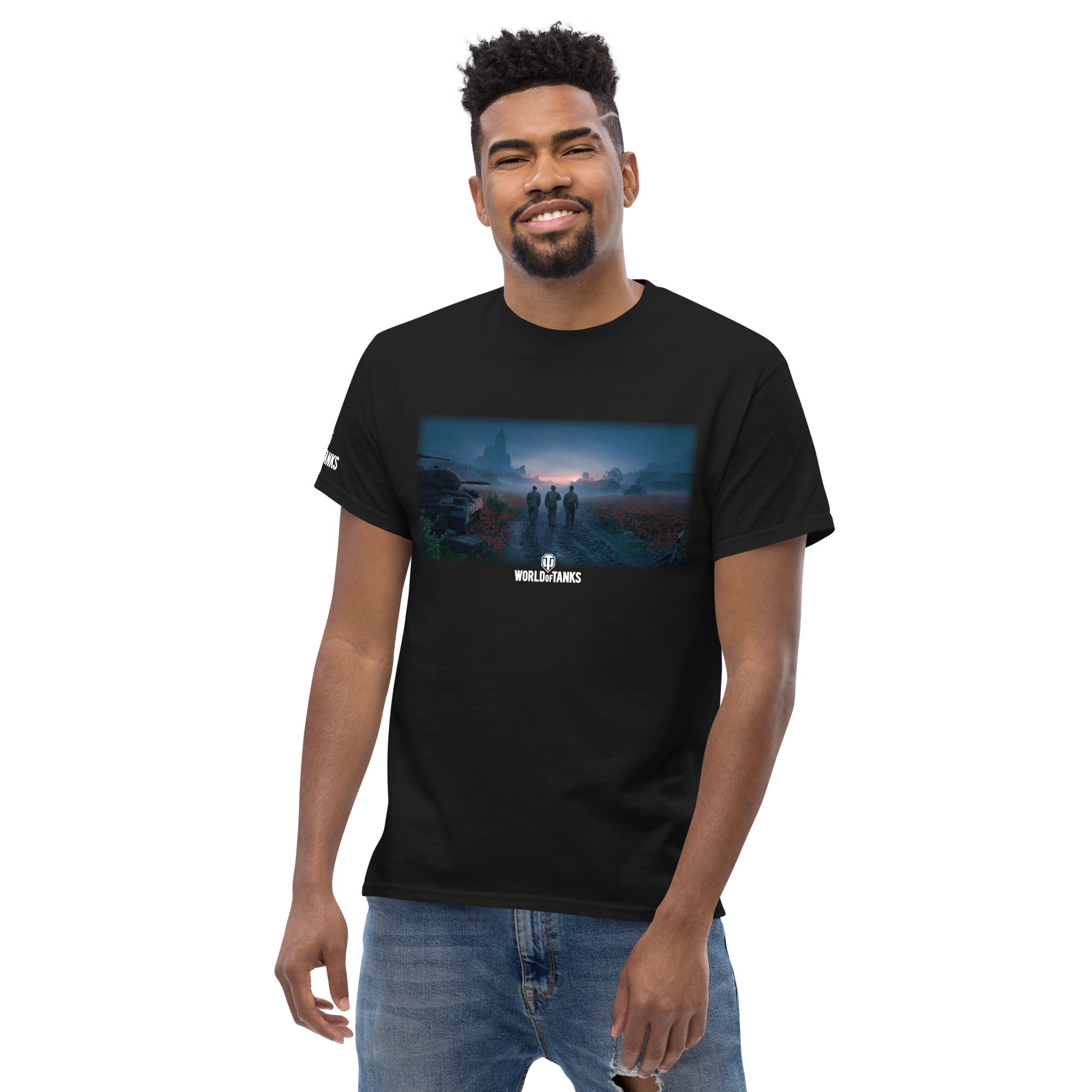 World of Tanks Victory Day 2025 t-shirt nera ufficiale