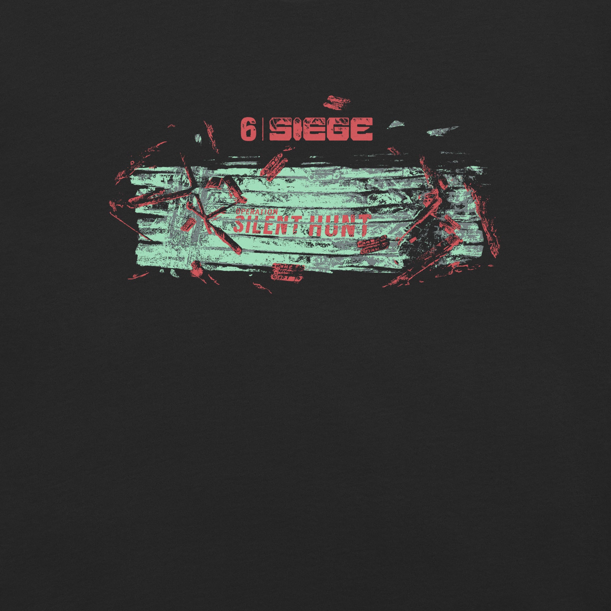 Rainbow Six Siege Silent Hunt t-shirt cotone Comfort Colors