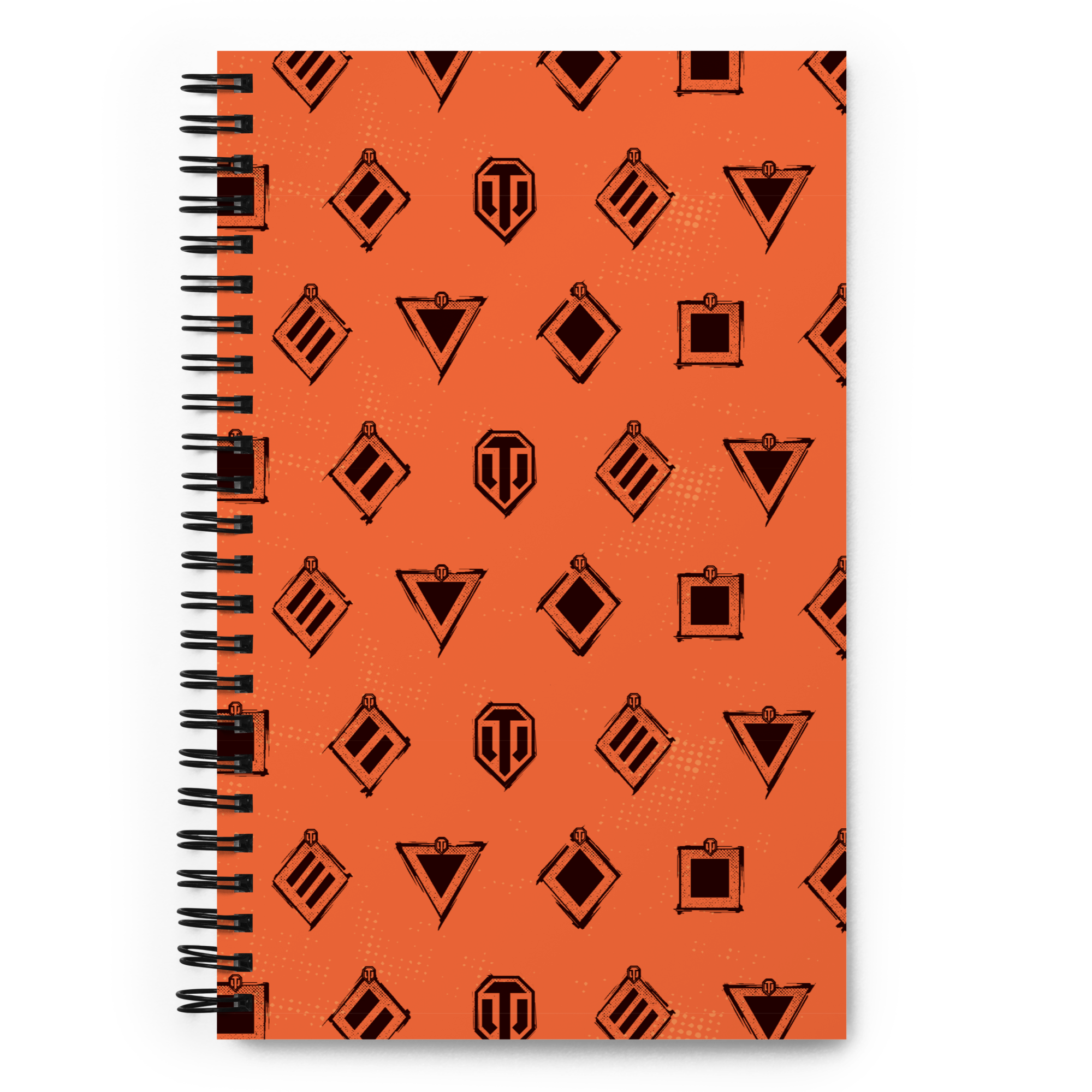 World of Tanks Shapes quaderno spiralato puntinato