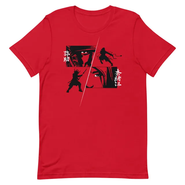 Ubisoft Assassin's Creed Shadows maglietta rossa cotone