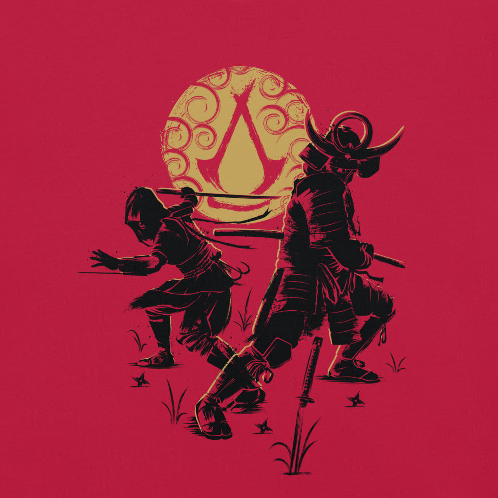 Assassin's Creed Shadows Assassin Insignia t-shirt cotone rossa