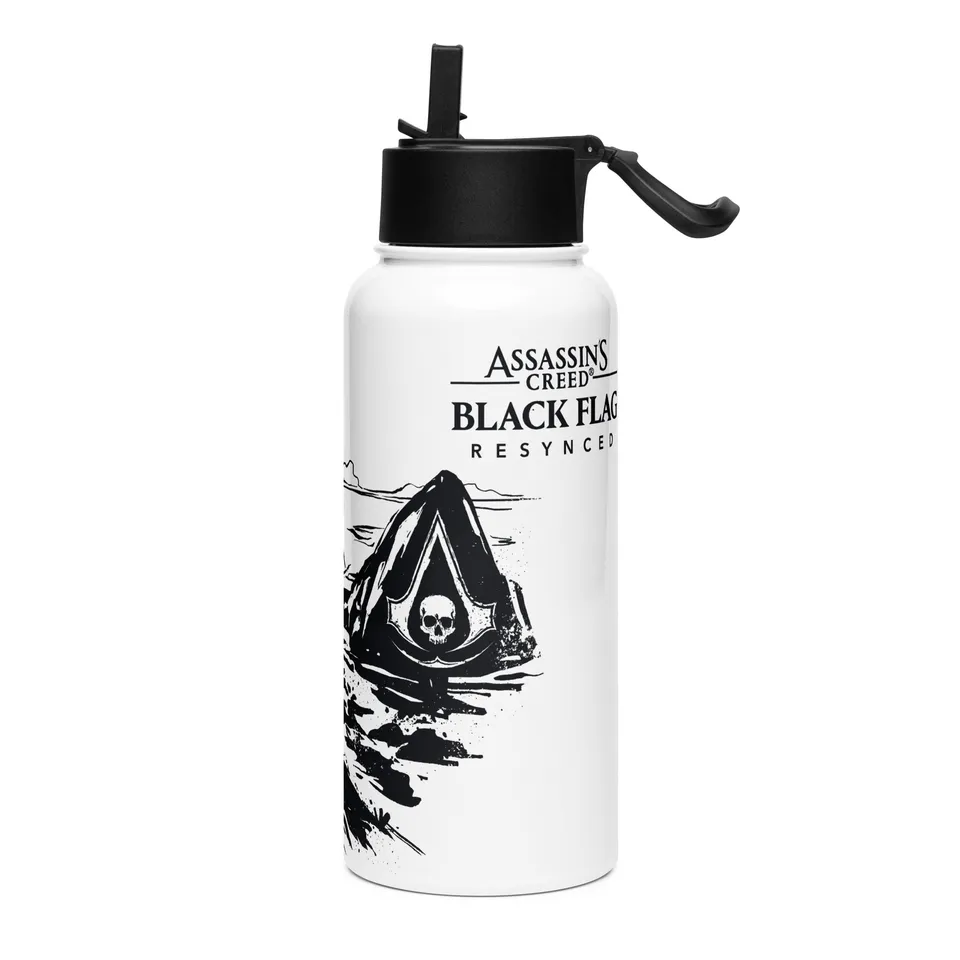 Assassin's Creed Black Flag Resynced borraccia 950 ml acciaio