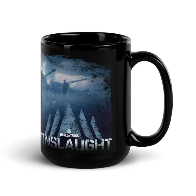 World of Tanks Onslaught 2025 tazza ceramica 15 oz