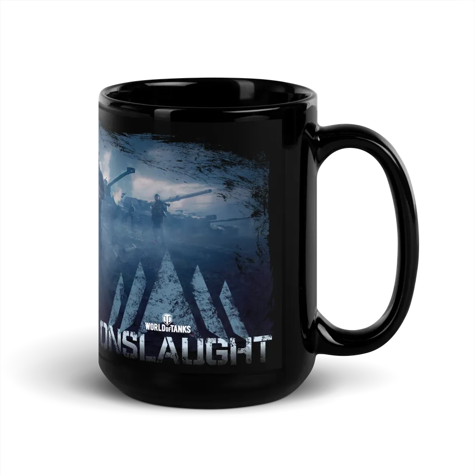 World of Tanks Onslaught 2025 tazza ceramica 15 oz
