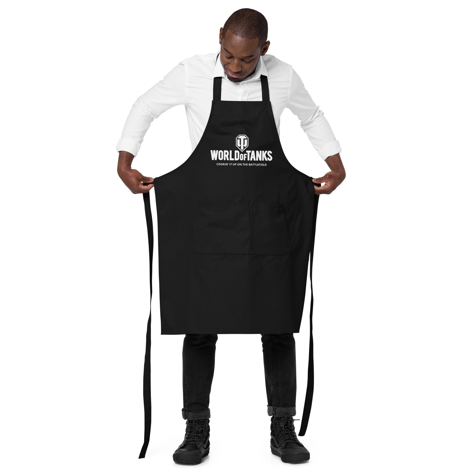 World of Tanks grembiule cucina cotone bio