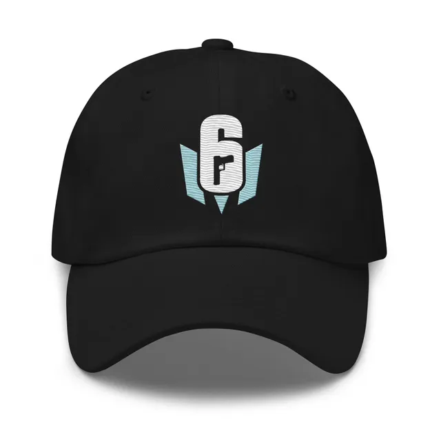 Ubisoft Six Mobile Logo cappellino cotone ricamato unisex