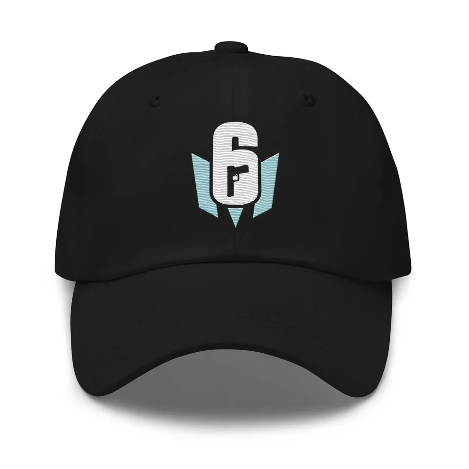 Ubisoft Six Mobile Logo cappellino cotone ricamato unisex