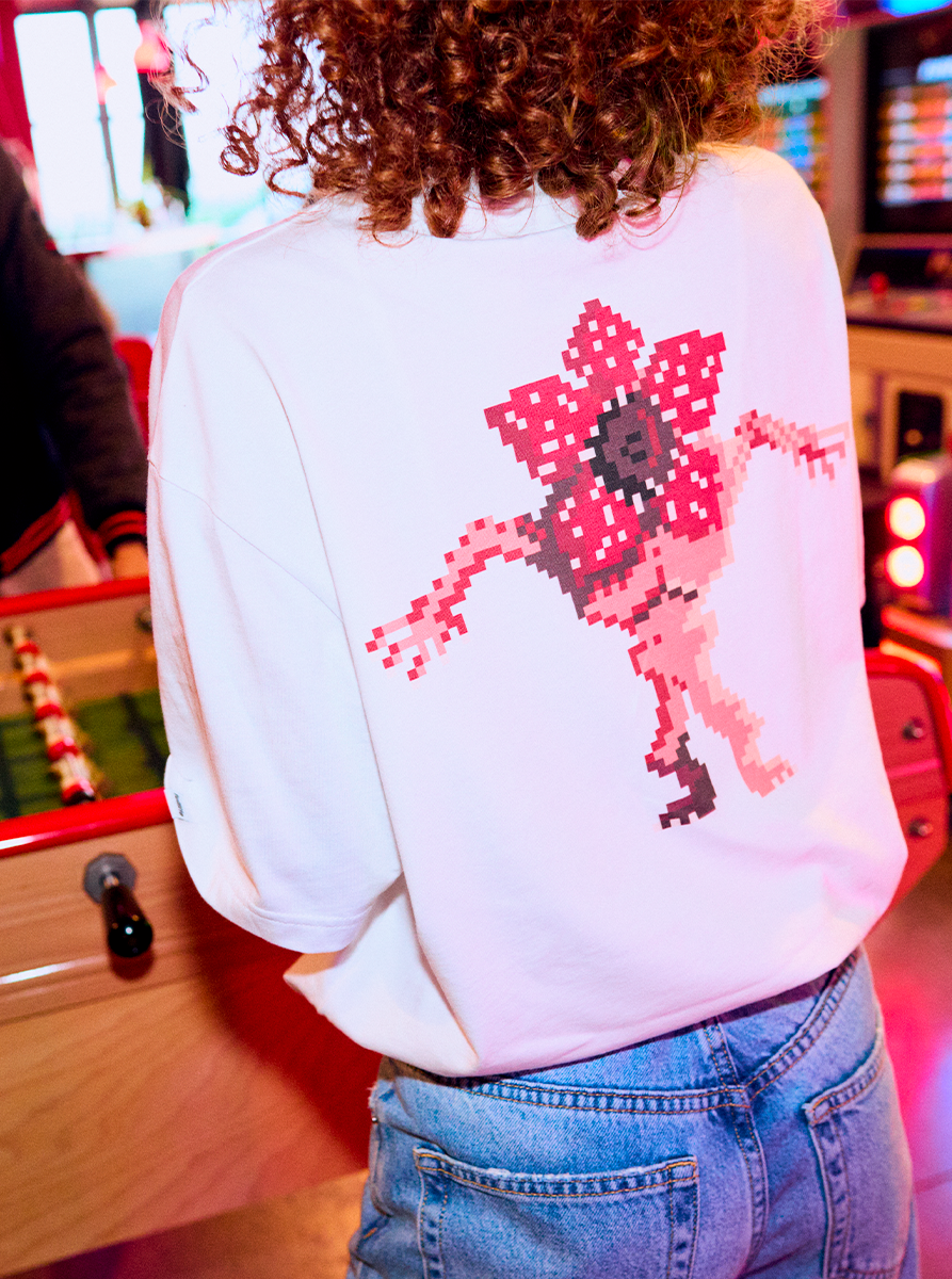 Fulllife Stranger Things Demogorgon t-shirt cotone 210g