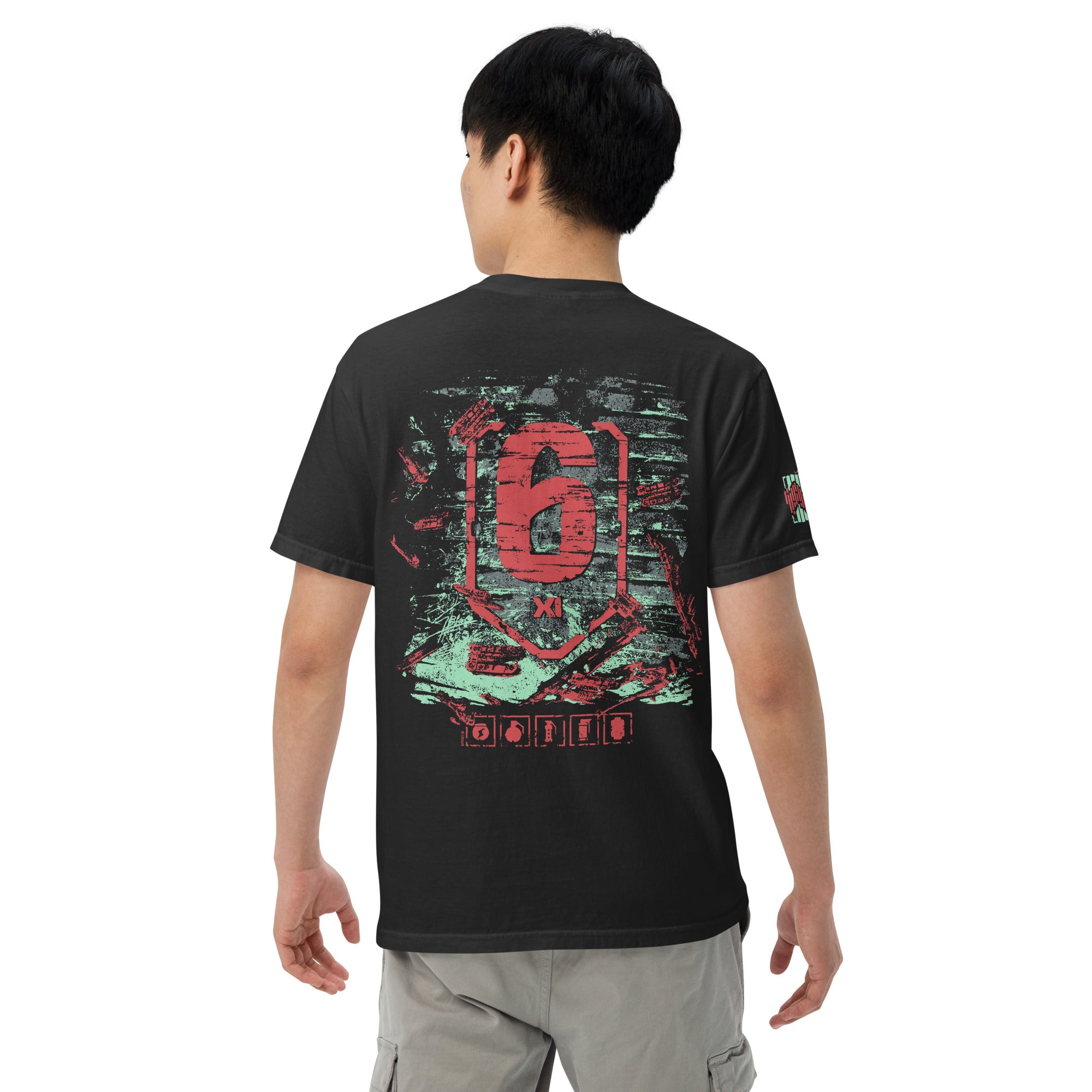 Rainbow Six Siege Silent Hunt t-shirt cotone Comfort Colors